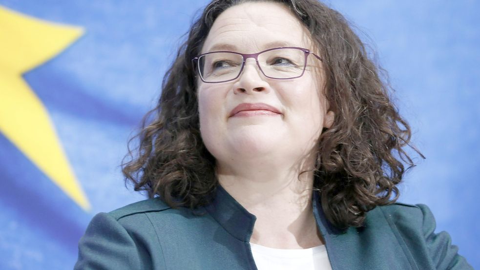 Die einstige SPD-Chefin Nahles. (Archivbild) Foto: imago images/Pacific Press Agency/Simone Kuhlmey