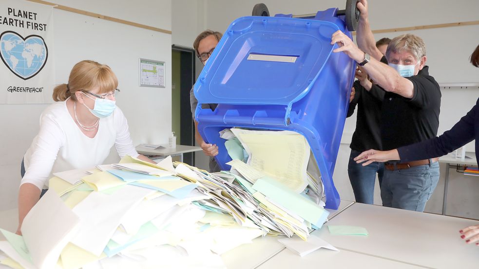Schon bei der Kommunalwahl in Ihlow gab es sehr viele Briefwähler. Foto: Romuald Banik