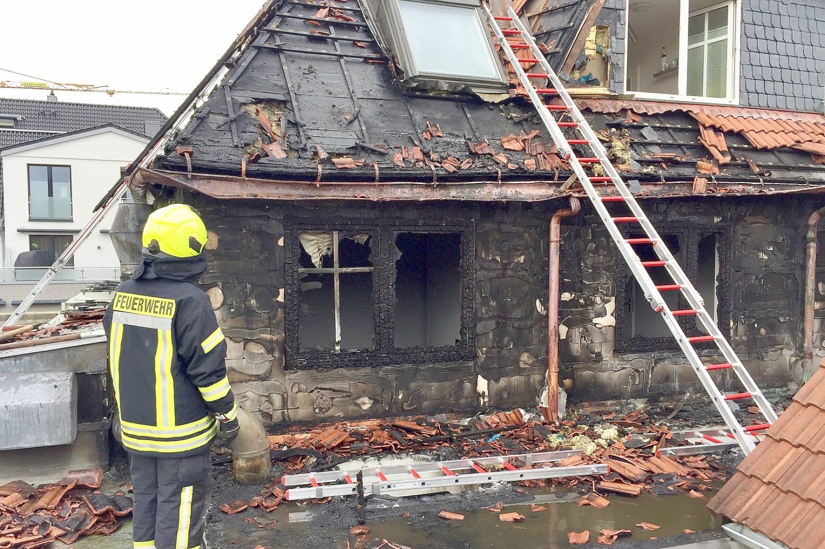 Dachstuhlbrand auf Norderney - Bild 2
