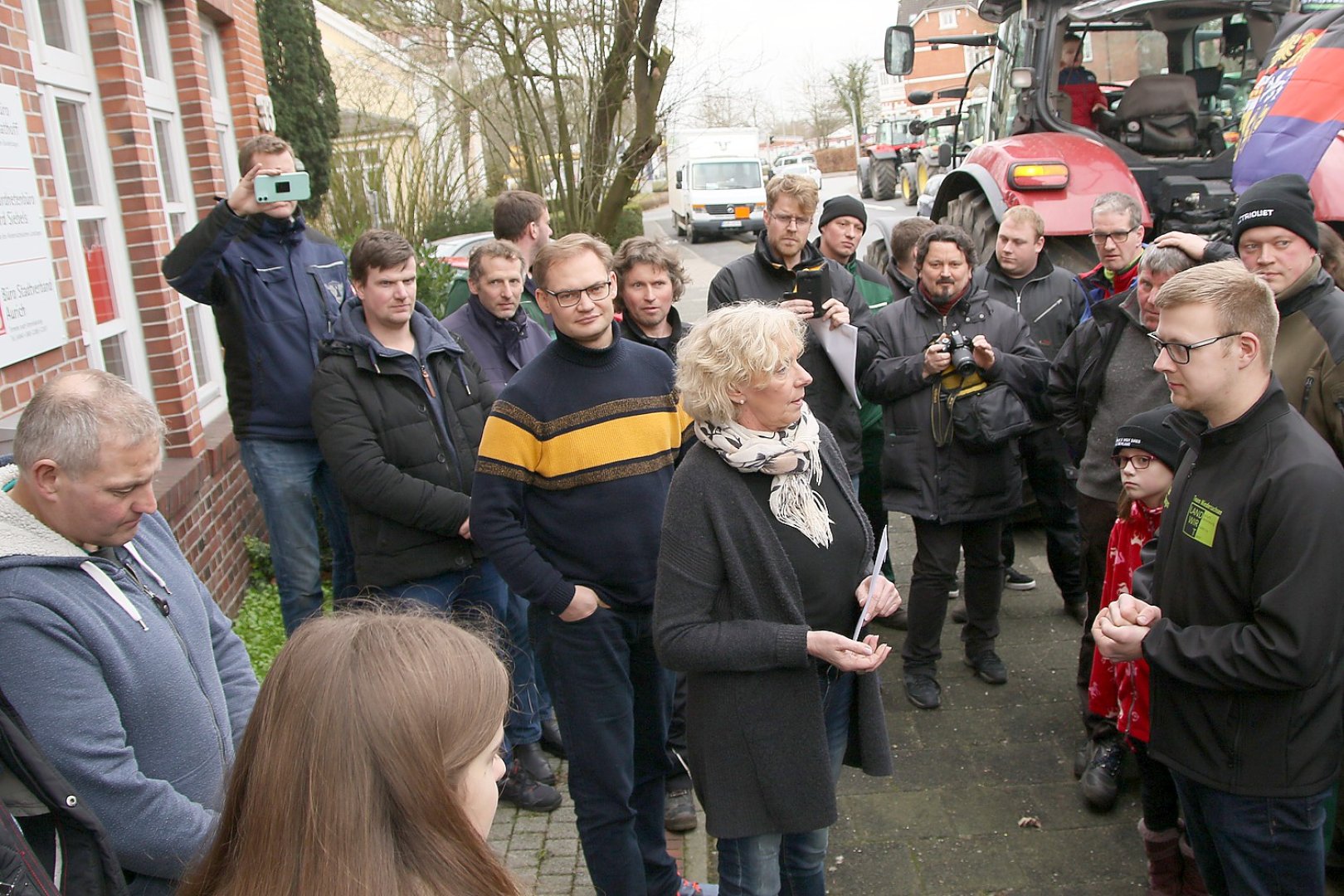 Bauern protestieren in Ostfriesland - Bild 1