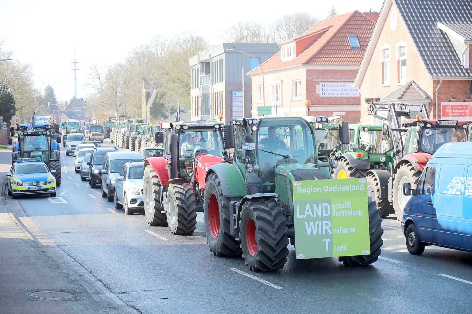 Bauern demonstrierten in Aurich - Bild 1