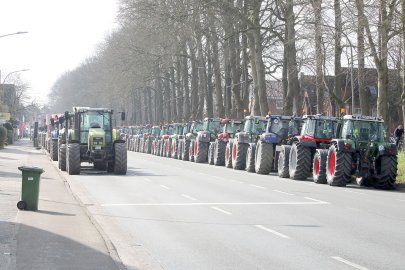 Bauern demonstrierten in Aurich - Bild 3