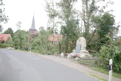 Aufräumen nach Tornado in Großheide - Bild 10