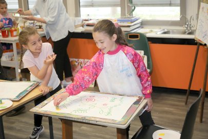 Kunstprojekt an der Grundschule Upstalsboom - Bild 4