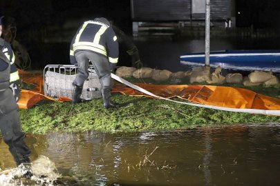 Hasenweg am Großen Meer erneut unter Wasser - Bild 4