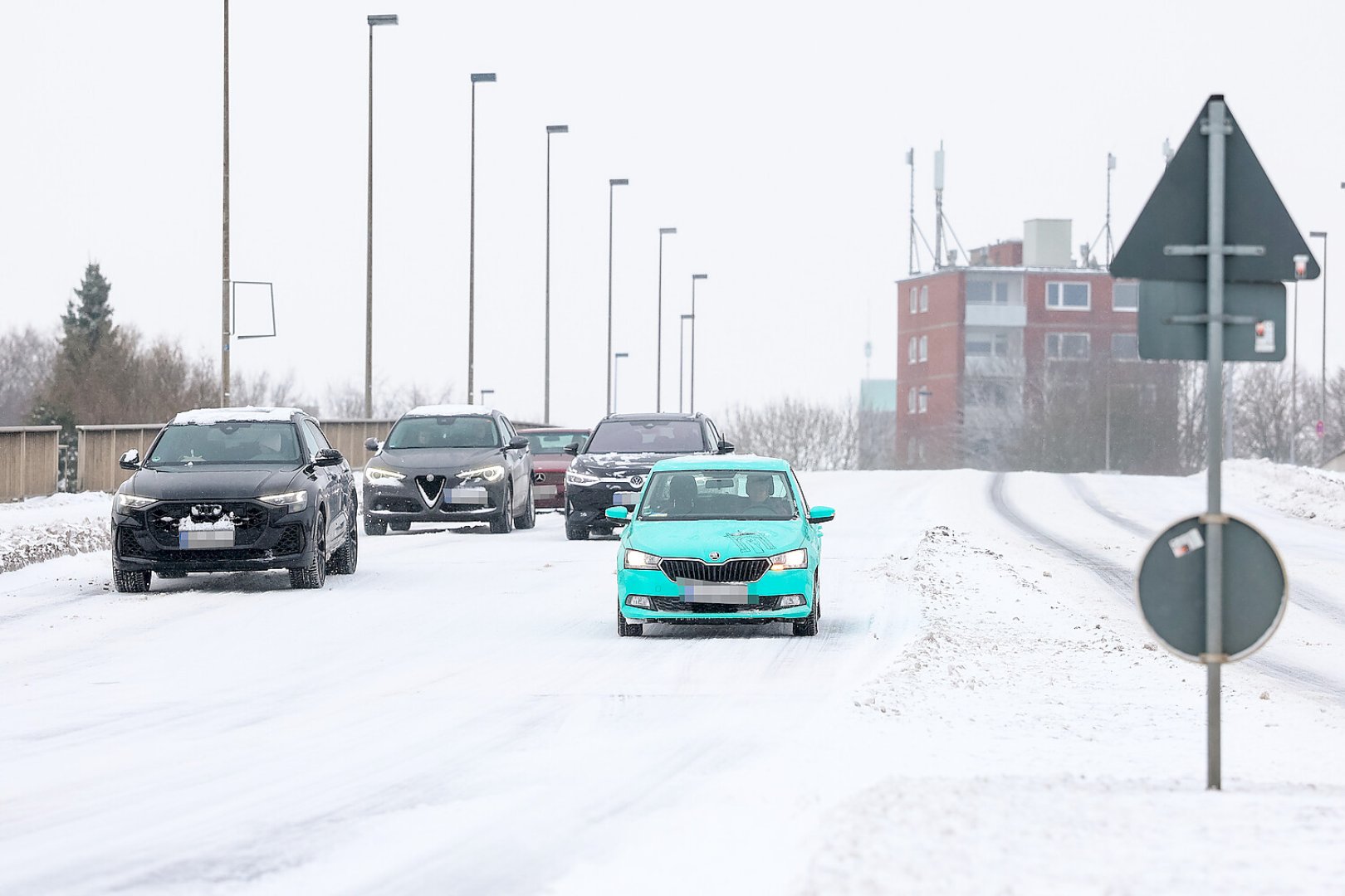 Schneebilder aus Emden und Umgebung - Bild 1