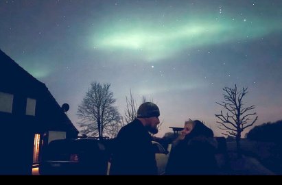 Polarlichter am Himmel über Ostfriesland - Bild 3