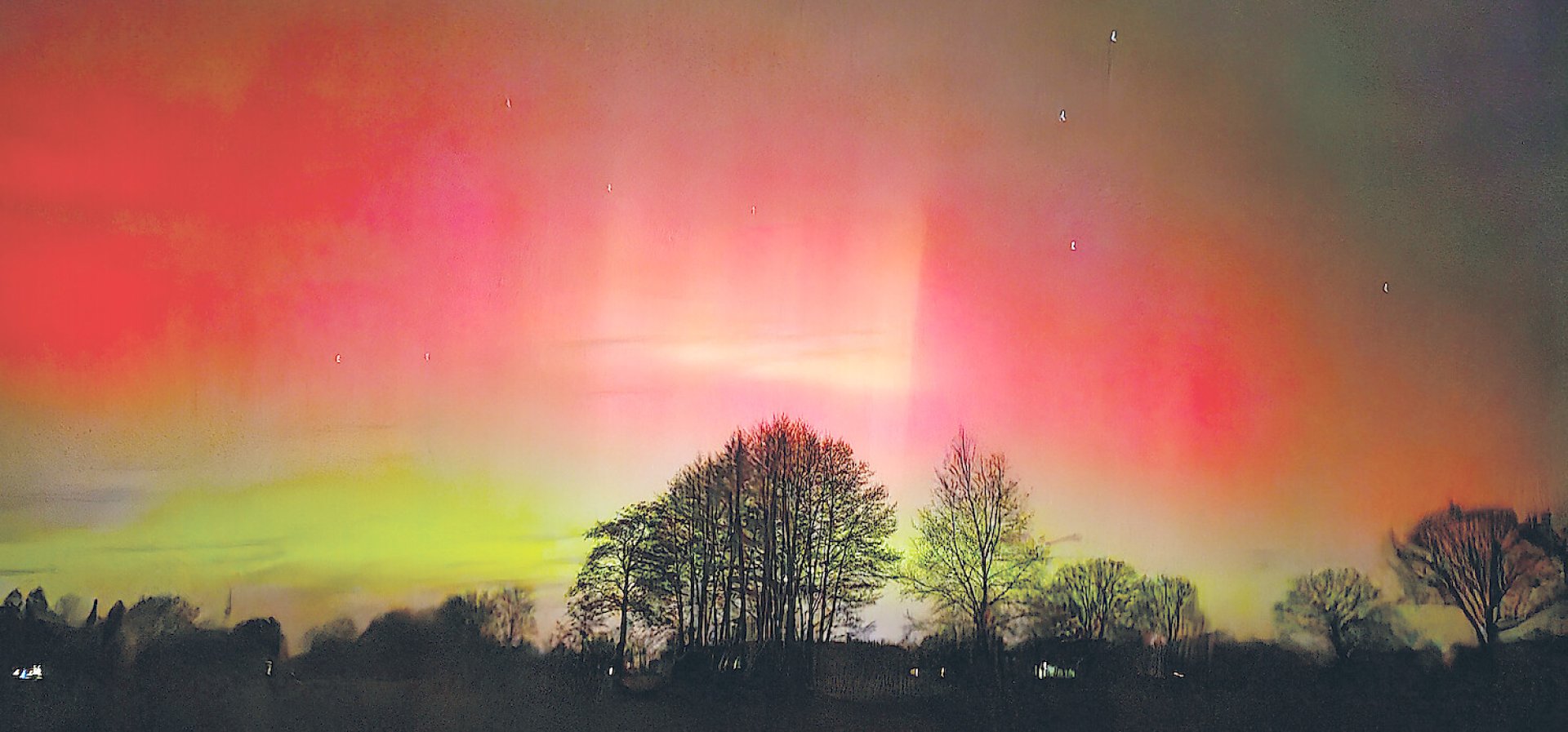 Polarlichter am Himmel über Ostfriesland - Bild 14