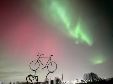 Polarlichter am Himmel über Ostfriesland - Bild 17