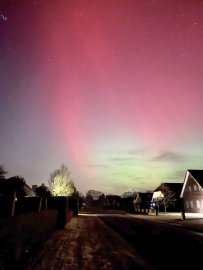 Polarlichter am Himmel über Ostfriesland  - Bild 22
