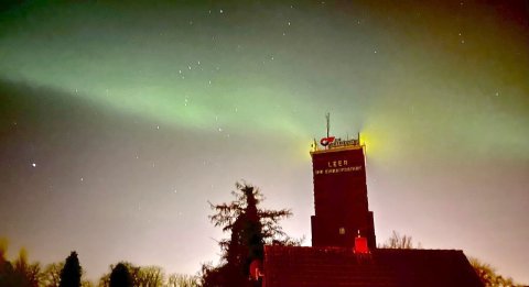 Polarlichter am Himmel über Ostfriesland  - Bild 26