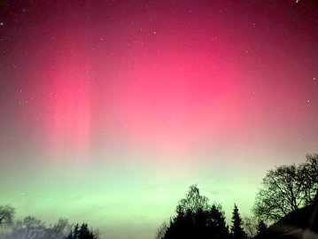 Polarlichter am Himmel über Ostfriesland  - Bild 29