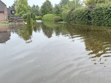 Rückblick: Massive Schäden durch Starkregen in Südbrookmerland - Bild 2
