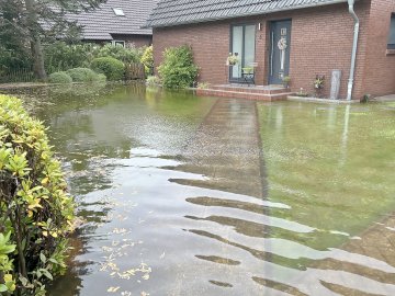Rückblick: Massive Schäden durch Starkregen in Südbrookmerland - Bild 4