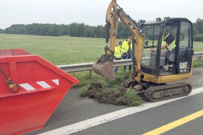 Vollsperrung auf der A28 in Richtung Leer - Bild 2
