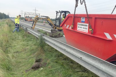 Vollsperrung auf der A28 in Richtung Leer - Bild 4