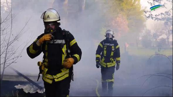 Firrel: Feuer zerstört Stall