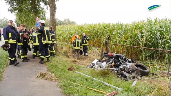 Mann stirbt bei Unfall in Ihlow 