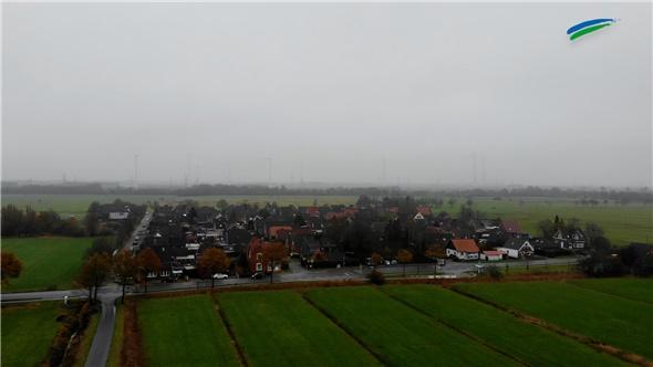 "Unser Emden": Hilmarsum aus der Luft