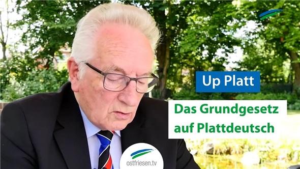 Das Grundgesetz auf Plattdeutsch