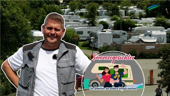 Sommergesichter | André Wiechers ist Platzwart auf dem Campingplatz Norddeich