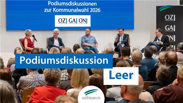 Kommunalwahl 2026 | Podiumsdiskussion zur Landratswahl in Leer
