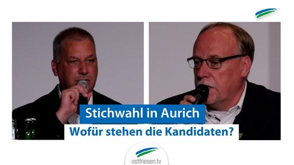 Landratswahl Aurich: Wofür Krüger und Wiltfang stehen