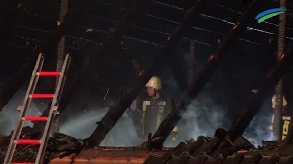 Victorbur: Sohn rettet Mutter aus brennendem Haus 