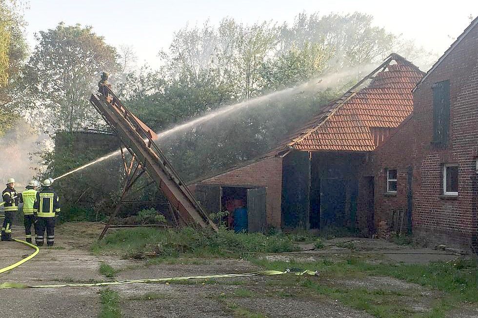 Die Feuerwehr konnte den Brand schnell unter Kontrolle bringen.