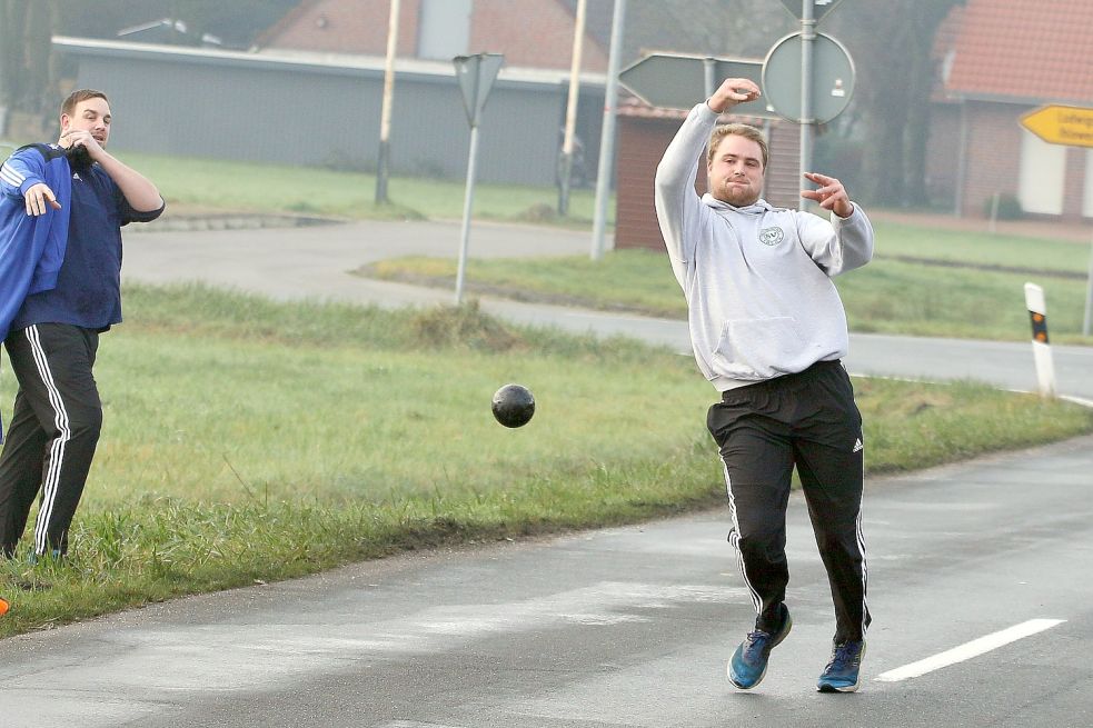 Auch Daniel Heiken bewies gute Form gegen Reepsholt.
