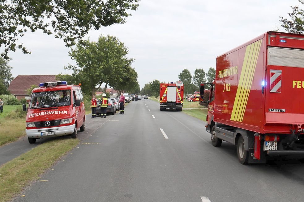 Ein Großaufgebot war vor Ort. Foto: Ruhr