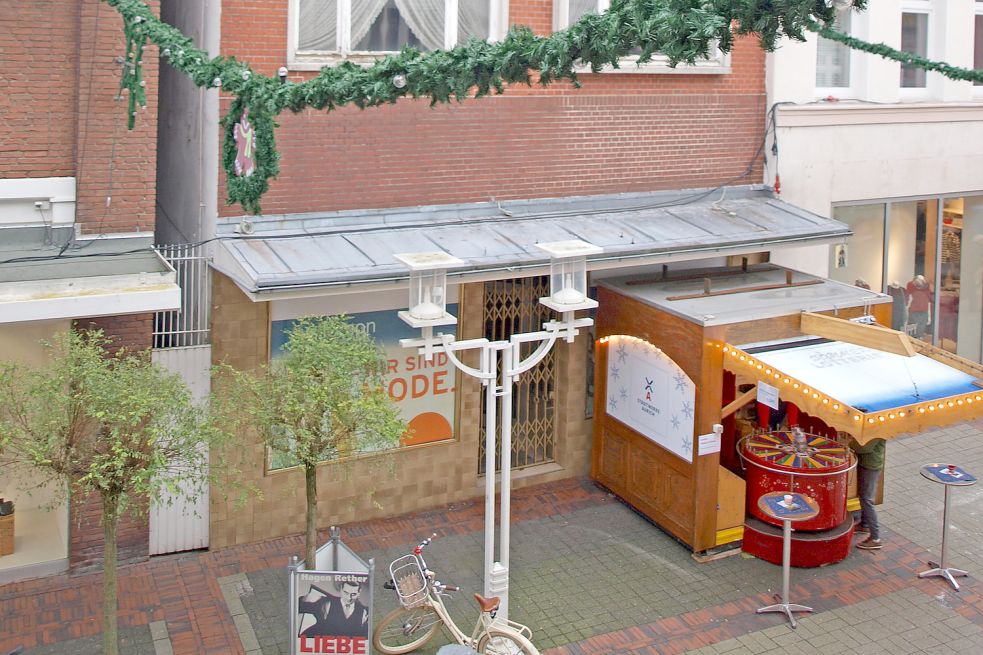 Das Gebäude Burgstraße 2 wird abgerissen.