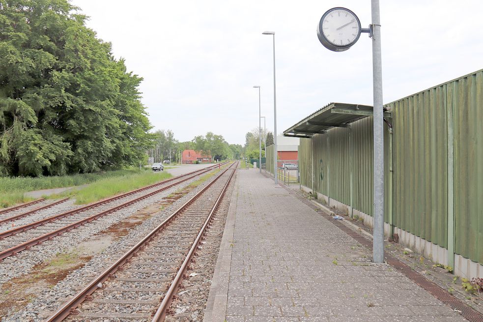 In den Jahren 2014/15 keimte in Aurich schon einmal die Hoffnung, dass der SPNV wiederbelebt werden könnte. Foto: Hermanns