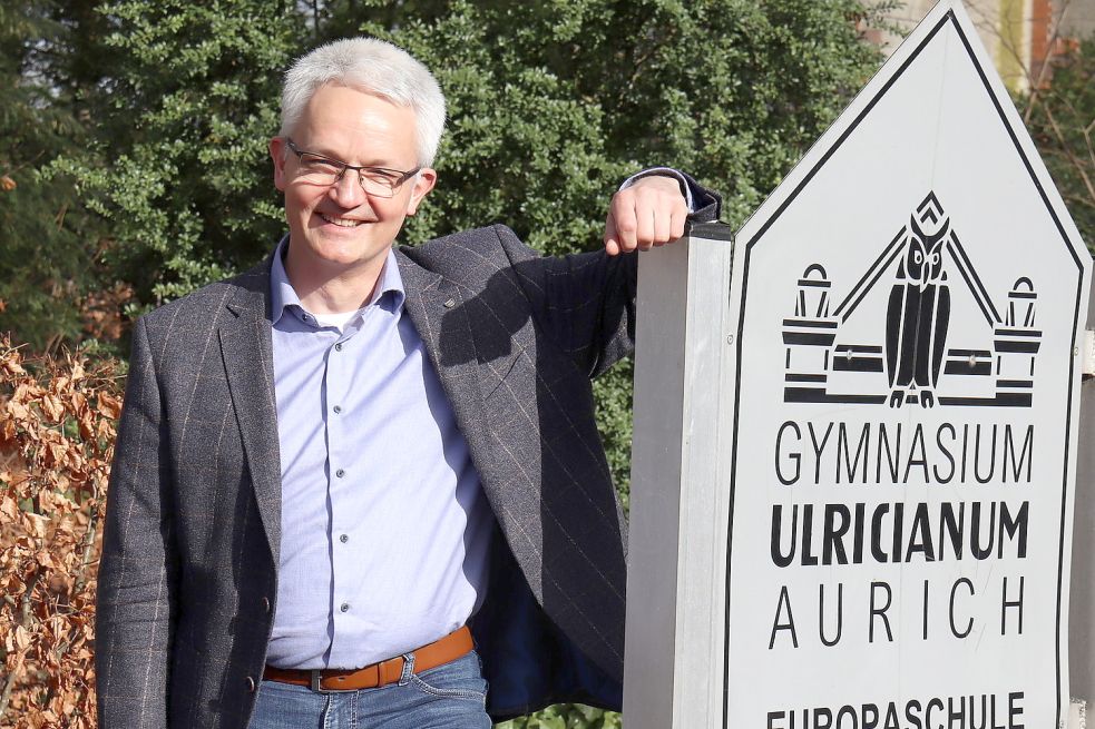 Schulleiter Rüdiger Musolf hätte gerne mehr Luftfilter gehabt, als er nun bekommt. Archivfoto: Heino Hermanns