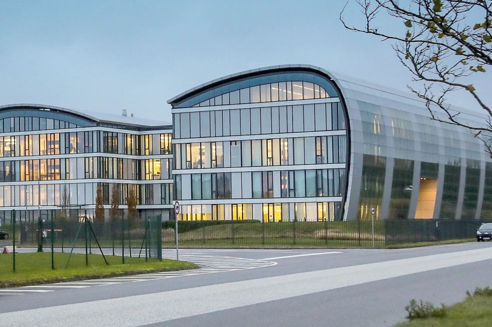 Im „Innovationszentrum“ von Enercon in Aurich-Sandhorst sitzen Chefetage und Entwickler. Archivfoto: Banik