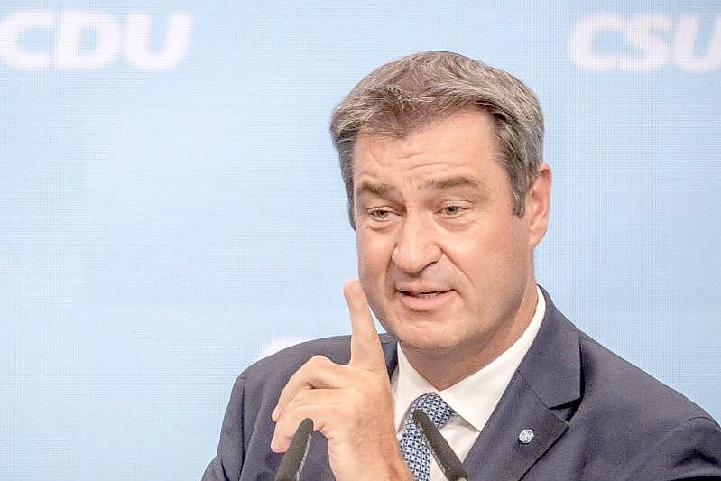 CSU-Chef Markus Söder ist zufrieden mit der Corona-Politik des Landes. Foto: Michael Kappeler/dpa