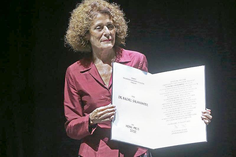 Die Publizistin Rachel Salamander ist mit dem Heine-Preis ausgezeichnet worden. Foto: David Young/dpa