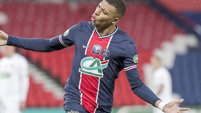 Verlängert Kylian Mbappé nach seinem geplatzten Wechsel nun doch bei PSG?. Foto: Thibault Camus/AP/dpa