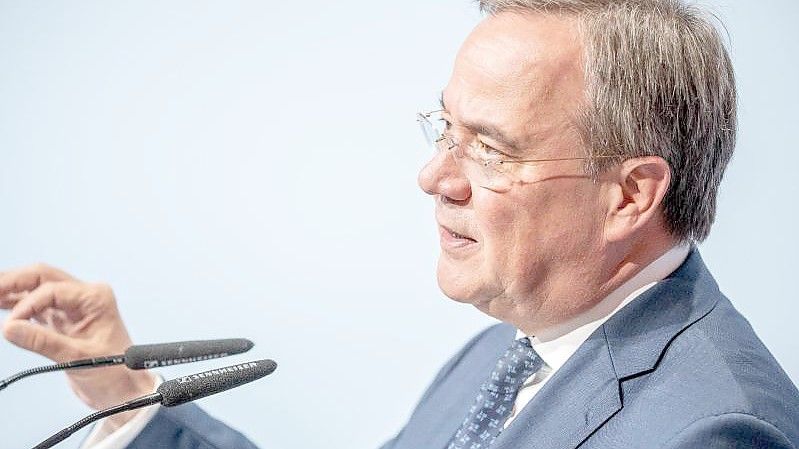 Armin Laschet, CDU-Bundesvorsitzender, Ministerpräsident von NRW und Unions-Kanzlerkandidat. Foto: Michael Kappeler/dpa