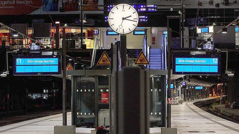 Ein bundesweiter Lokführer-Streik im Personenverkehr hat begonnen. Foto: Georg Wendt/dpa