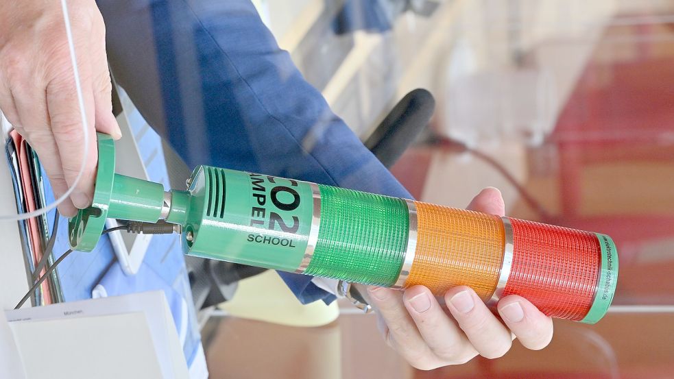 Um die Bestellung von CO2-Sensoren hat es in Aurich offenbar eine Reihe von Missverständnissen gegeben. Symbolfoto: DPA