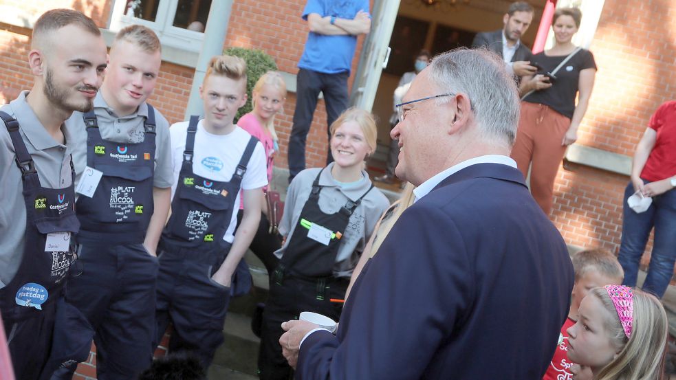 Die Berufsschüler aus Wittmund lernen Plattdeutsch zum Teil vom ersten Wort an, weil sie davon ausgehen, es im Berufsalltag zu brauchen. Foto: Romuald Banik
