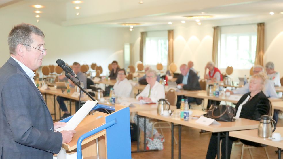 Der neue SPD-Fraktionschef Johannes Kleen hatte einige Mühe, die Wogen der Beekhuis-Affäre zu glätten.Archivfoto: Romuald Banik