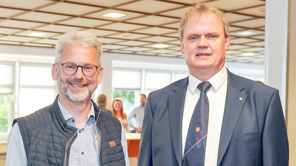 Der parteilose Stefan Hiller (links) und FWG-Mann Thomas Erdwiens treffen in der Stichwahl aufeinander. Foto: Stephan Friedrichs