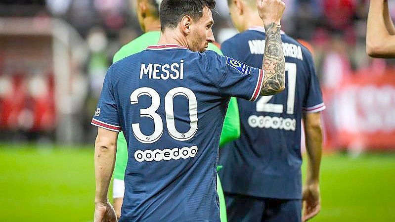 Will mit PSG die Champions League gewinnen: Superstar Lionel Messi. Foto: Matthieu Mirville/ZUMA Press Wire/dpa