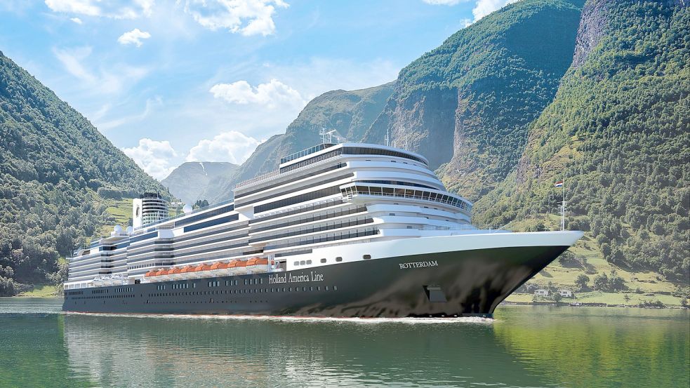 Die Holland-America Line hat mit der „Rotterdam“ bereits in diesem Jahr einen Neuzugang in der Flotte. Foto: dpa/Holland American Line