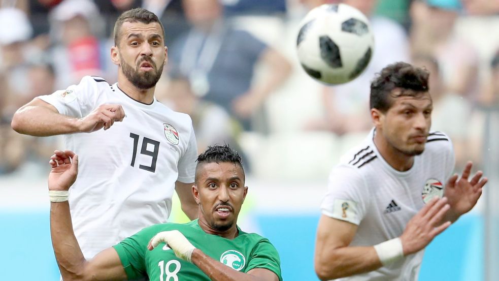 WM-Spiele wie dieses (Saudi-Arabien - Ägypten im Jahr 2018, Endstand 2:1) soll es nach der FIFA künftig alle zwei Jahre statt alle vier Jahre geben. Foto: imago images/itar-tass