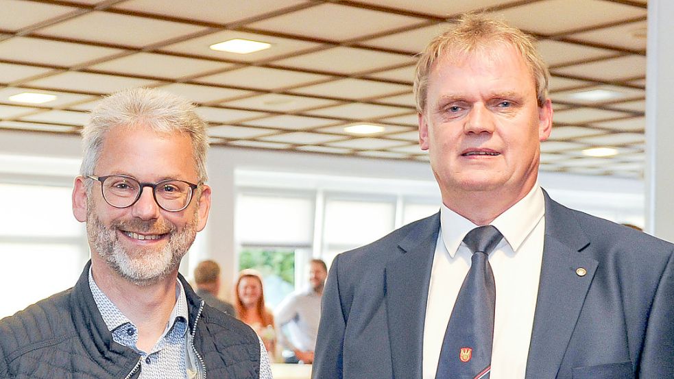 Stefan Hiller und Thomas Erdwiens treffen in der Stichwahl um das Bürgermeisteramt aufeinander. Foto: Stephhan Friedrichs