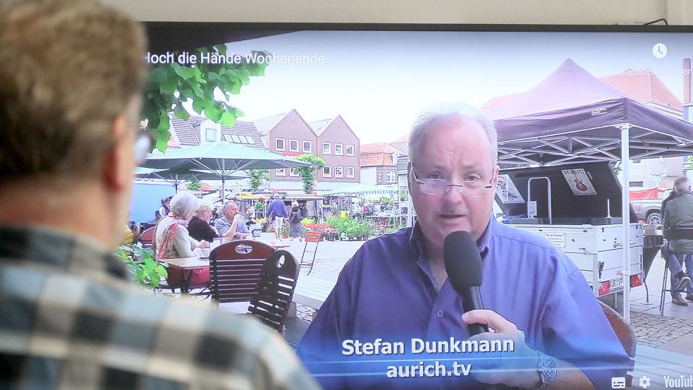 Der Videoblogger Stefan Dunkmann (Aurich-TV) muss wahrscheinlich keine zweite Gegendarstellung für den GAP-Ratsherrn Ulrich Kötting veröffentlichen. Archivfoto: Romuald Banik