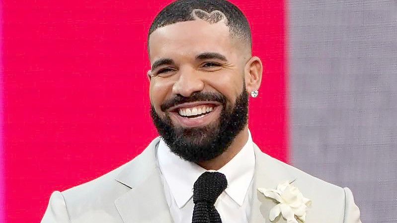 Drake, Rapper und R&B-Sänger, ist einsame spitze. Foto: Chris Pizzello/Invision/AP/dpa